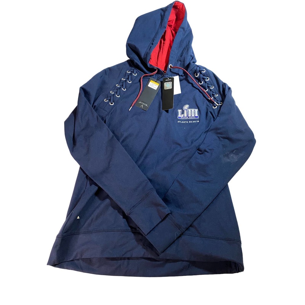 NWT NFL Super Bowl LIII Hoodie Women's Size M